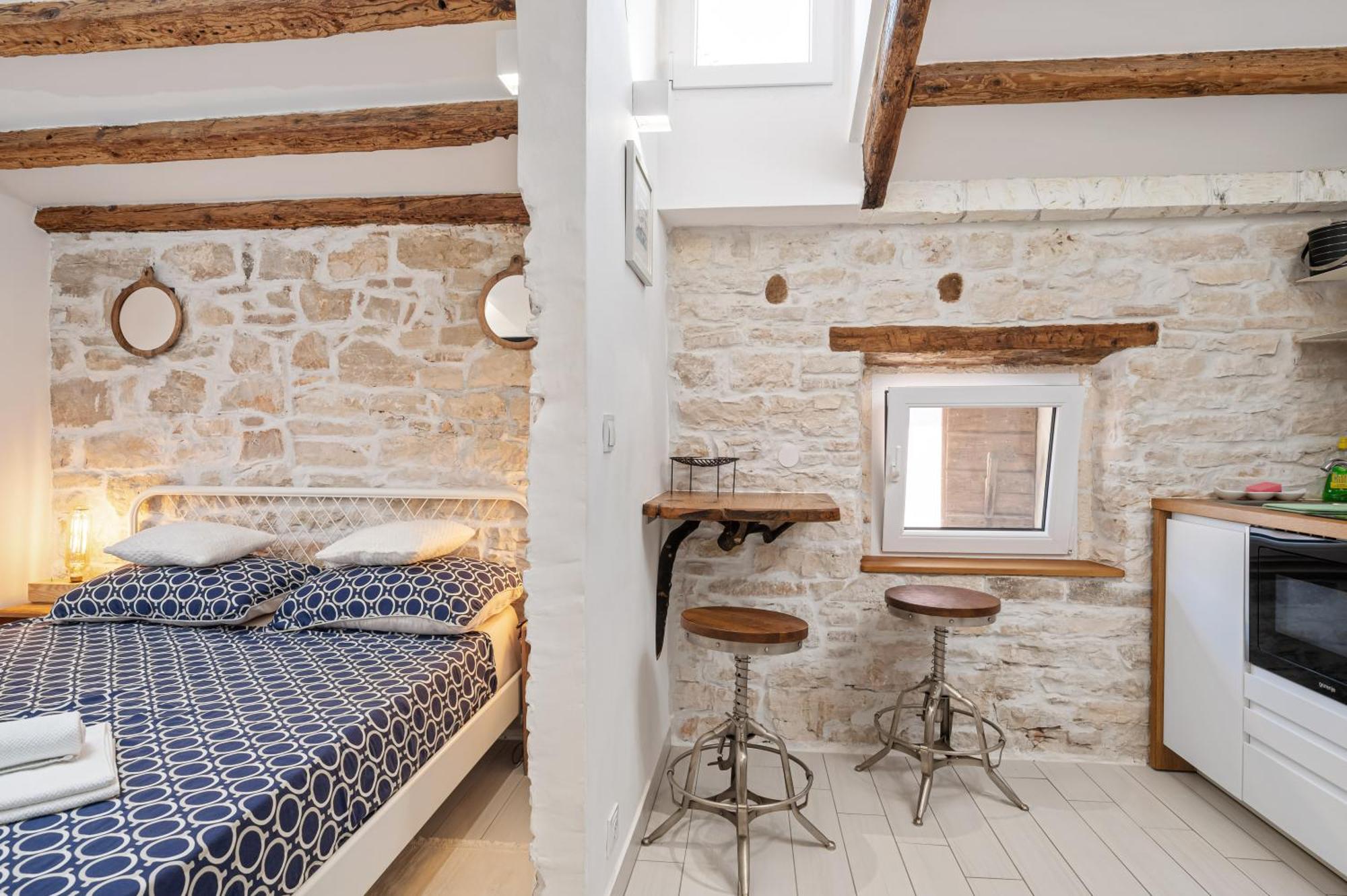 Studio apartman Tutto bene Rovinj Bagian luar foto